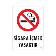 İçmek Yasaktır Uyarı Levhası 25x35 Kod:853