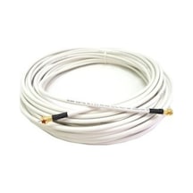 35 Metre Rg6U4U Uydu Çanak Anten Kablosu Beyaz