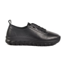 Voyager 9050k Kadın Siyah Deri 36-41 Casual Ayakkabı Siyah
