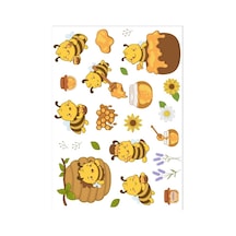 Arı Bal Sticker Set