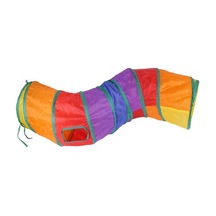 Nunbell S Kedi Tüneli Kedi Oyuncağı 123 Cm, Çap: 25 Cm