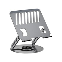 Ayarlanabilir Alüminyum Laptop Standı, 360 Derece Dönebilir 1