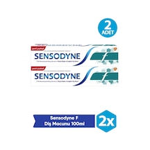 Sensodyne Diş Macunu F Florürlü Yetişkin 100 Ml 2 Adet