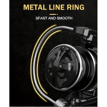 Novahub Baitcasting Reel Serisi 1000-7000 Metal Eğirme 5.2:1 Yüksek Hızlı Uzun Mesafe Balıkçılık Reel Fener Olta Takımı Deşarj Kapağını Artırın 5000