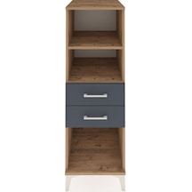 Kronos Dolap 2 Raflı 2 Çekmeceli 44x59x134 Çam-antrasit Çam Kronos Dolap 2 Raflı 2 Çekmeceli 44x59x134 Çam-antrasit Çam