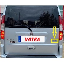 Doblo Panorama 1.6 Malibu 2007 Multijet Kırmızı "j" Krom Bagaj Yazı