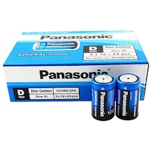 Panasonic R20Be/2Ps Manganez Büyük Boy D Pil 2 x 12'li