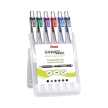 Pentel Energel Mekanizmalı Jel Roller Kalem 0.7 Mm 6 Renk Set Bl7