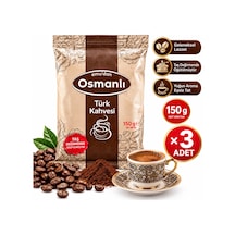 Osmanlı Türk Kahvesi 150 Gr. X 3 Adet