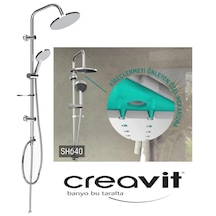 Creavit Sh640 Yağmurlama Robot Tepe Duş Başlığı Seti