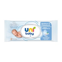 Uni Baby Yenidoğan & Premature Islak Mendil 40'lı - 8 Adet Tarı 8'li set