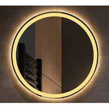 Banyo Lavabo Aynası Ledli Yuvarlak 70 CM Ayna