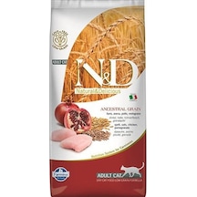 N&D Düşük Tahıllı Tavuklu ve Narlı Yetişkin Kedi Maması 5 KG