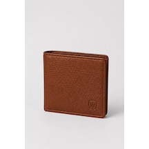Bihan Store Erkek Oval Kenar Dikey Kredi Kartlık Cüzdan 148 Taba