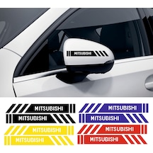 Mitsubishi Carisma Yan Dikiz Aynası Şerit Sticker Araca Özel