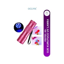 12 Ledli Uv Led Fener Tırnak Kurutucu, Pembe, Asu-499