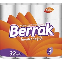 Berrak Çift Katlı Tuvalet Kağıdı 32 Rulo