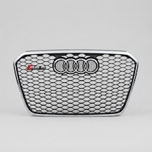 Autogp Audi A6 C7 Rs6 Ön Panjur Izgara Krom Siyah 2011 / 2014