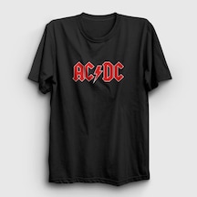 Presmono Unisex Red Ac/dc T-shirt Siyah