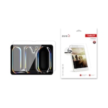 İpad Air 11 2024 M2 A2902-a2903-a2904 Uyumlu Taplet Şeffaf Tablet Blue Nano Ekran Koruyucu - T32229