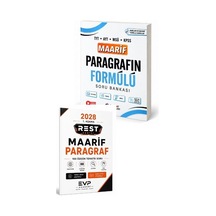2027 Evp Akademi + Ordinat 2028 Maarif Paragraf Soru Bankası Seti 2 Kitap