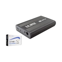 3.5 Inç Sata Hdd Harici Disk Kutusu Usb 3.0 - Siyah Hdx1756