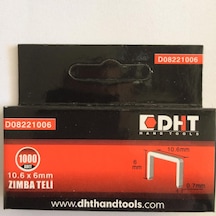 Dht Zımba Teli 6 Mm 1000 Adet Mekanik Zımba Teli