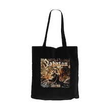 Sabaton The Great War Siyah Kanvas Bez Çanta Siyah Sabaton The Great War Siyah Kanvas Bez Çanta Siyah