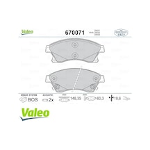 Valeo Ön Balata 15 Inc Astra J 1.3 Cdtı-1.4-1.4 Turbo-1.6 1.7 Cdti 2.0cdti 10 Aveo 11 Cruze 11 9001047 95530019 1605169 1605261 13412272