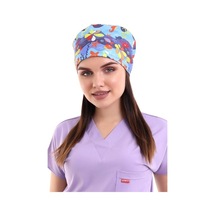 Deniz Canlıları Desenli Dijital Baskı Cerrahi Bone - Doktor Bone-Standart-6530 Deniz Canlıları