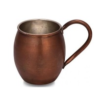 Turna Bakır Moscow Mule Bardak Düz 500 ML Oksit Turna0493-3
