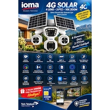 4g Solar Sim Kartlı Kamera