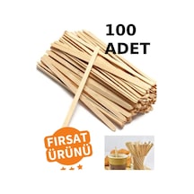 100 Adet Ahşap Karıştırıcı Tahta Çay Kahve Karıştırıcı Karıştırma Çubuğu Tahta Karıştırıcı Kullan At
