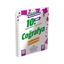 10.sınıf Coğrafya Öğrencim Defteri Murat Eğitim Yayınları