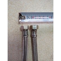 Ezk 2 Adet 7 Mt Klozet Çelik Örgülü Flex Bağlantı Hortumu Rekorlu