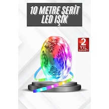 Rgb Şerit Led 10 Metre Led Işık Kumanda İle Kontrol Rgb 10 Metre, Rgb Renk 21179126