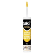 Selsil Mastik Silikonize Gri 500 Gr Gri