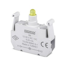 Emas B8 B Sinyal Sarı Led'li Blok 12-30 V Ac/dc