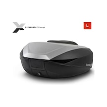 Motosiklet Arka Çanta Sh-59x Litre Üç Kademeli Kapaklı Genişleyebilir Model Motor Arka Topcase 59lt Renkli