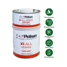 Polisan X1 All Vernik Yarımat 0.6 Kg.