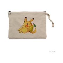 Zepplin Giyim Pikachu Fruit Clutch Astarlı Cüzdan / El Çantası