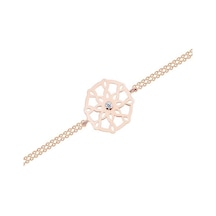 Gülaylar - Altın 14 Ayar Sonsuzluk Bileklik N11.15186 Sarı Altın