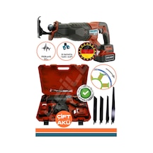 Heilber Ba01049k 21 Volt Çift Akülü Kömürsüz Yutong Tuğla Et Kemik Kesme Şarjlı Tilki Kuyruğu