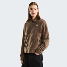 The North Face Collared Kadın Polar Ceket Nf0a8j6kus51 Kahverengi