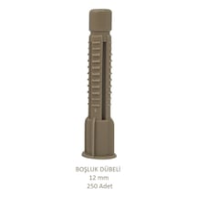 Boşluk, Tuğla Dübeli 12 mm 250 Adet