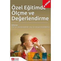 Özel Eğitimde Ölçme Ve Değerlendirme E-kitap