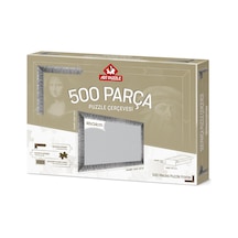 Art Puzzle Gümüş 500 Parça Demonte Puzzle Çerçevesi
