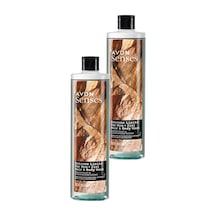 Avon Senses Extreme Limits Greyfurt Ve Sandal Kokulu Saç Ve Vücut İçin Erkek Duş Jeli 2 x 500 ML