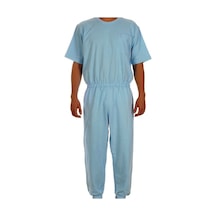 Medtex BH-30A Sırt-Bacak Fermuarlı Alzheimer Kadın Hasta Tulumu S