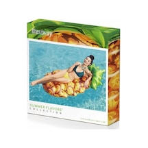 Bestway Şişme Deniz Yatağı Koltuk Ananas Desenli - 43310 Lisinya Alithestereo Çok Renkli
